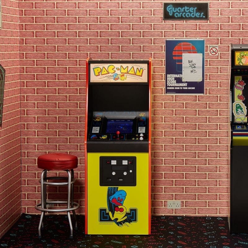 Quarter Arcades Accessories Brick Background 5056280452744