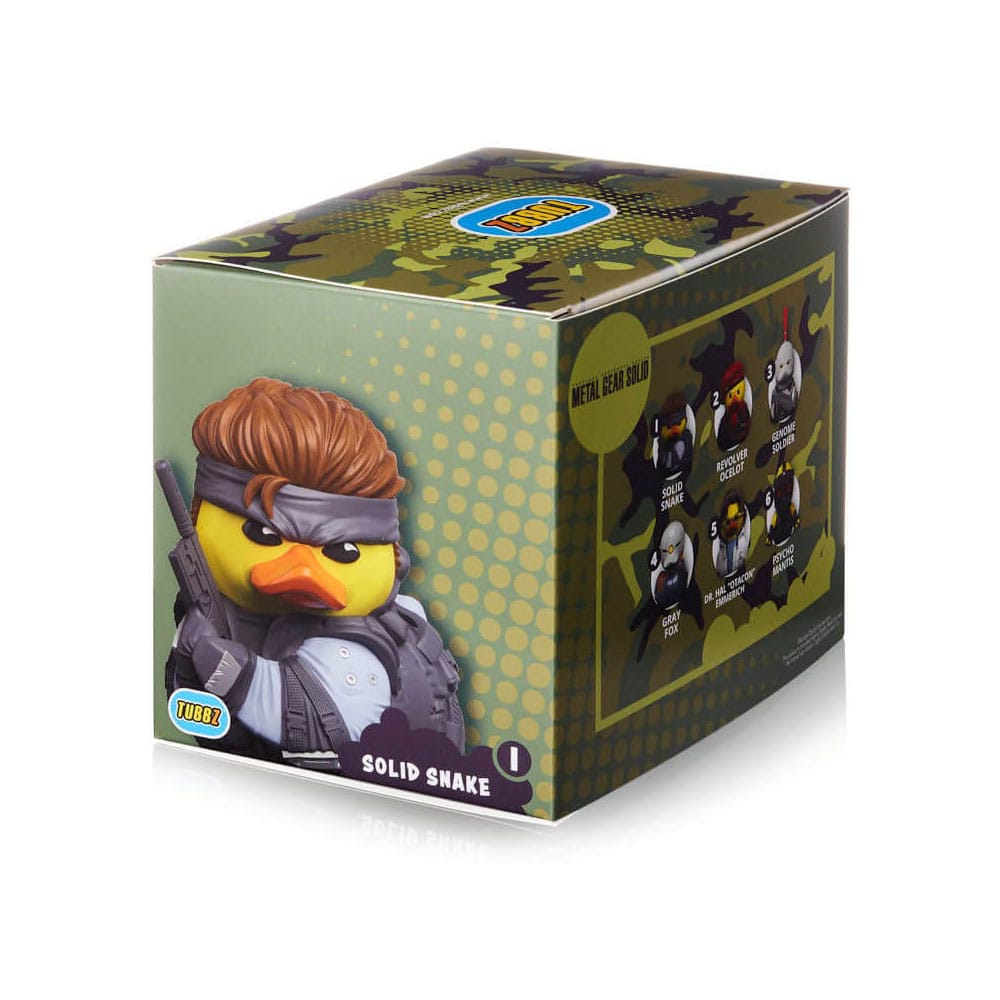 Metal Gear Solid Tubbz PVC Figure Solid Snake Boxed Edition 10 cm  5056280454687