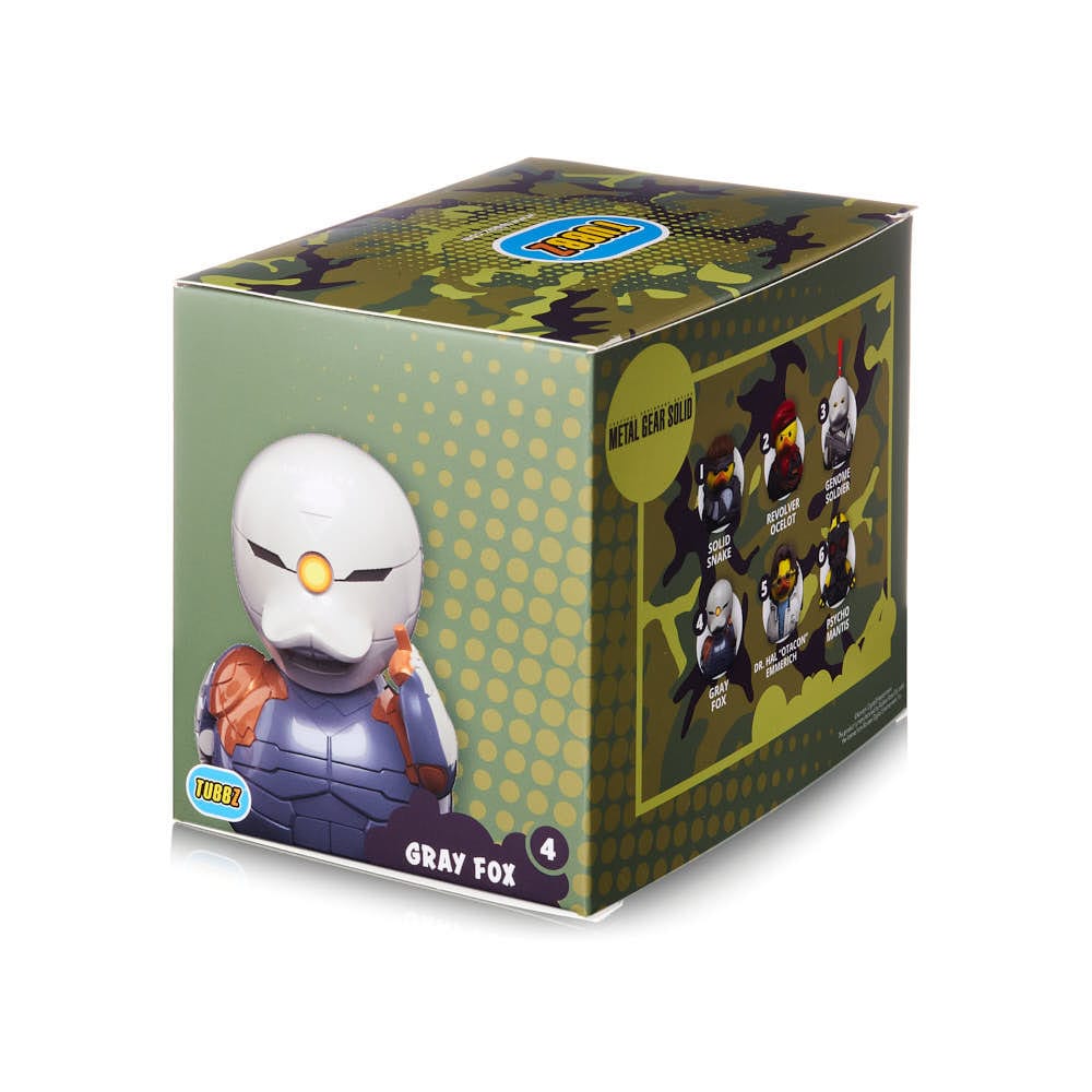 Metal Gear Tubbz PVC Figure Gray Boxed Edition 10 cm  5056280455622