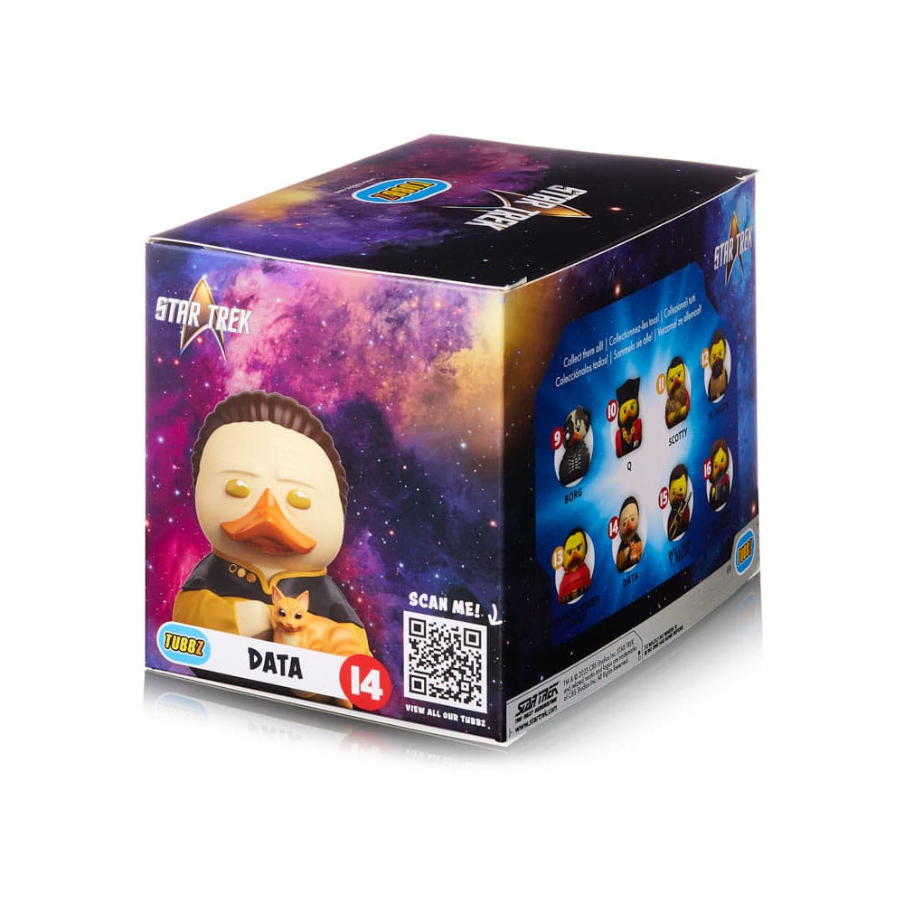 Star Trek Tubbz PVC Figure Data Boxed Edition 10 cm  5056280455653