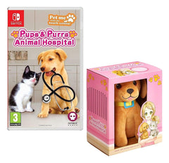 Pups & Purrs Animal Hospital Videogame with plush figure Dog 5056280452850