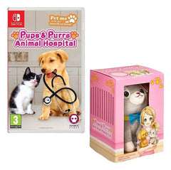Pups & Purrs Animal Hospital Videogame with plush figure Cat 5056280452867