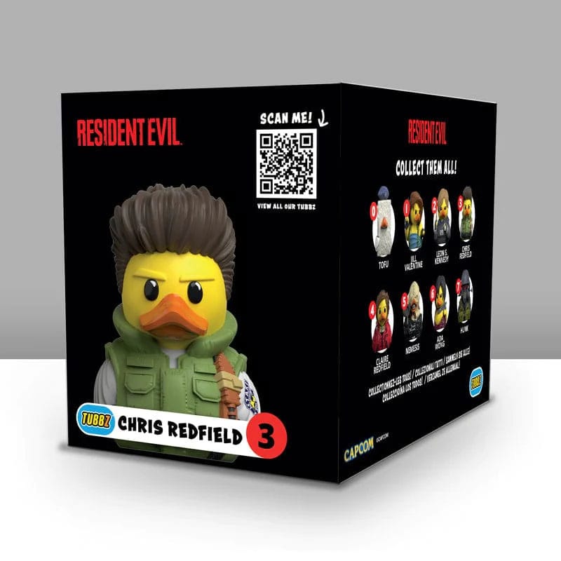 Resident Evil Tubbz PVC Figure Chris Redfield Boxed Edition 10 cm  5056280456698