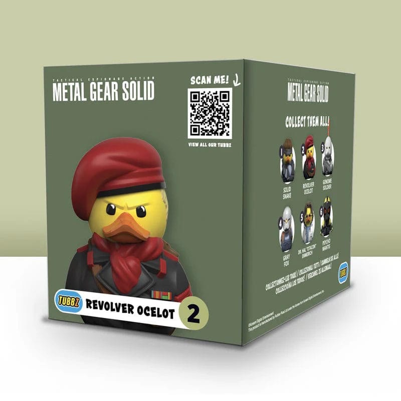 Metal Gear Solid Tubbz PVC Figure Revolver Ocelot Boxed Edition 10 cm   5056280457794