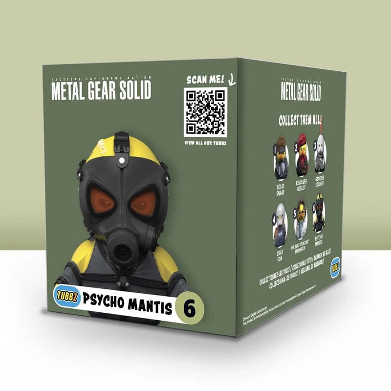 Metal Gear Solid Tubbz PVC Figure Psycho Mantis Boxed Edition 10 cm 5056280457817
