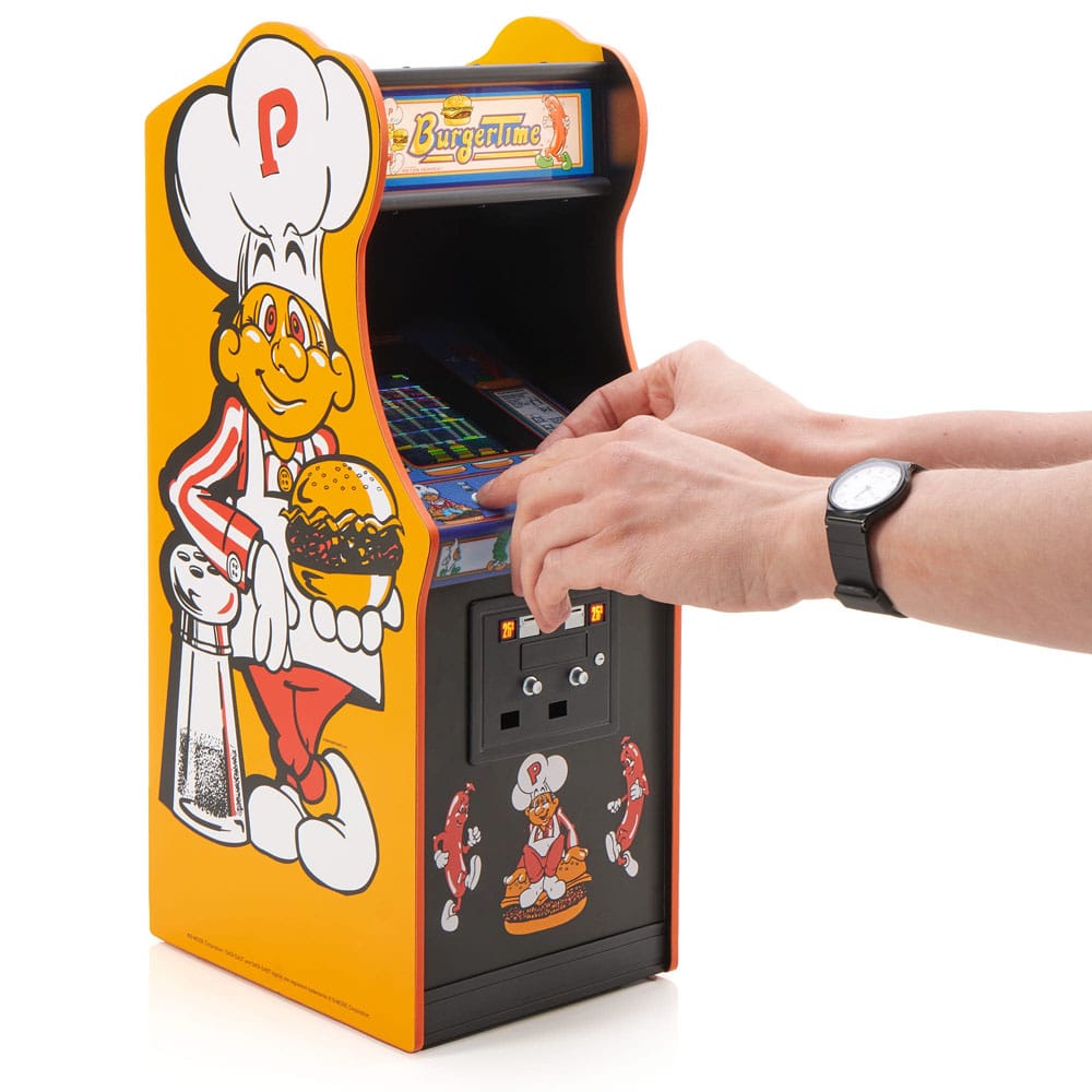 Burger Time Quarter Arcade Machine 44 cm  5056280459545