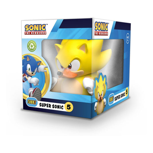 Sonic - The Hedgehog Tubbz PVC Figure Super Sonic Boxed Edition 10 cm   5056280460466