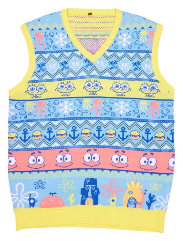 SpongeBob Squarepants Tank Top Christmas Size XS 5056280460916