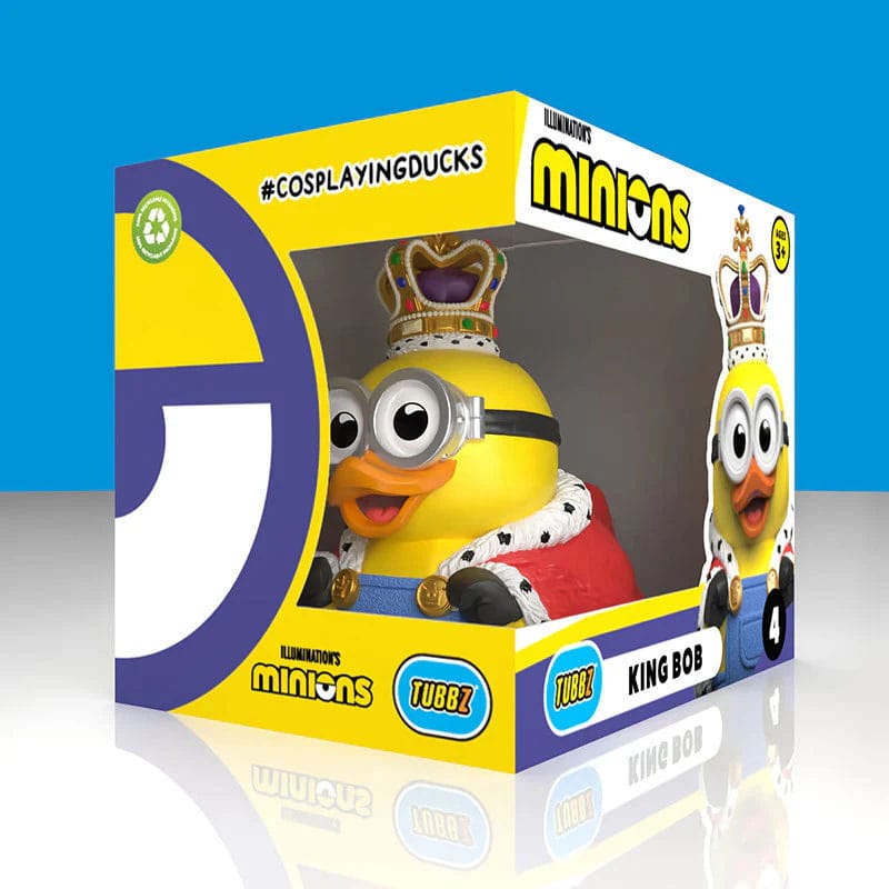Minions Tubbz PVC Figure King Bob Boxed Edition 10 cm  5056280464198