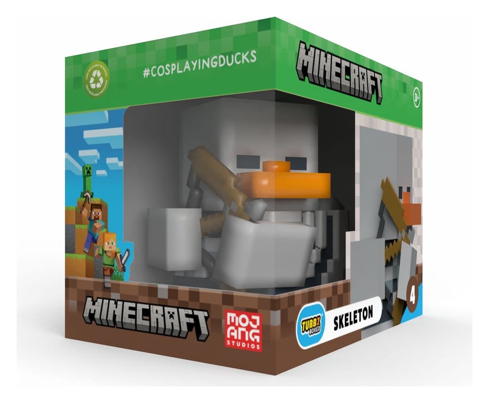 Minecraft Tubbz PVC Figur SkeletonMinecraft Tubbz PVC Figure SkeletonMinecraft Tubbz figurine PVC SkeletonMinecraft Tubbz Figura PVC Skeleton 5056280464259