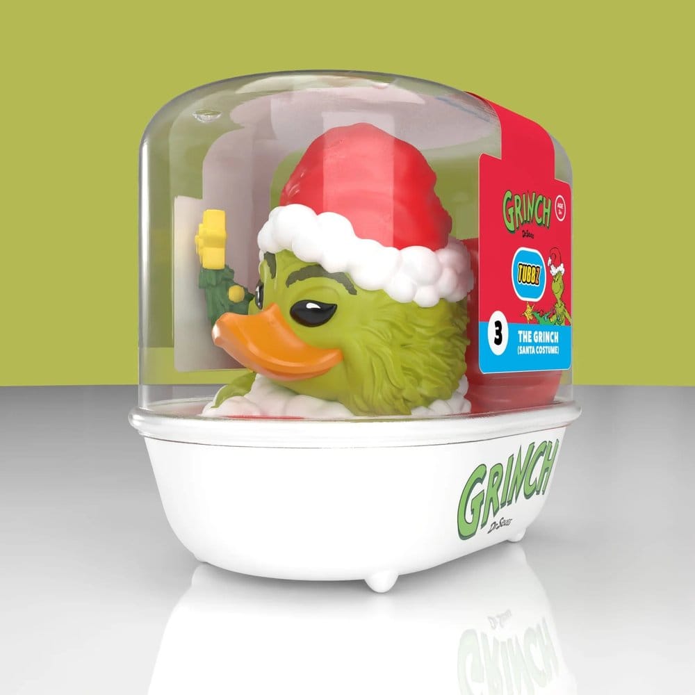The Grinch Tubbz PVC Figure Santa Outfit 1st Edition 10 cm   5056280464945