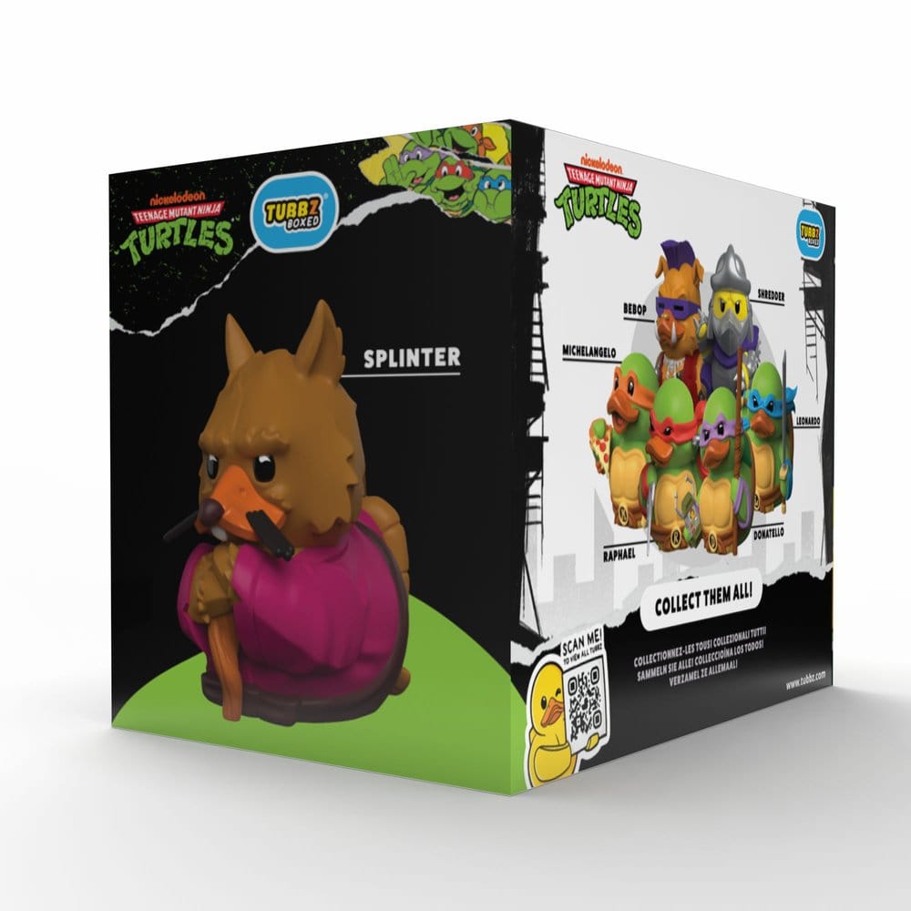 Teenage Mutant Ninja Turtles Tubbz PVC Figur SplinterTeenage Mutant Ninja Turtles Tubbz PVC Figure SplinterTortues Ninja Tubbz figurine PVC SplinterTortugas Ninja Tubbz Figura PVC Splinter 5056280465690