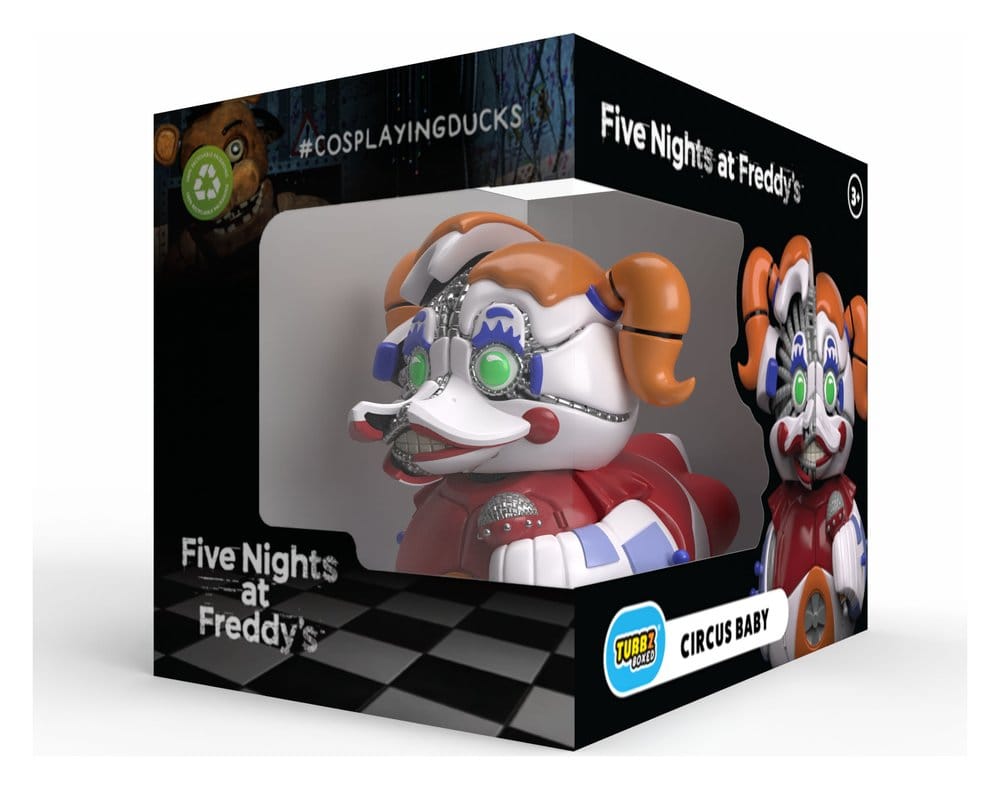 Five Nights at Freddy's Tubbz PVC Figur Circus BabyFive Nights at Freddy's Tubbz PVC Figure Circus BabyFive Nights at Freddy's Tubbz figurine PVC Circus BabyFive Nights at Freddy's Tubbz Figura PVC Circus Baby 5056280466000