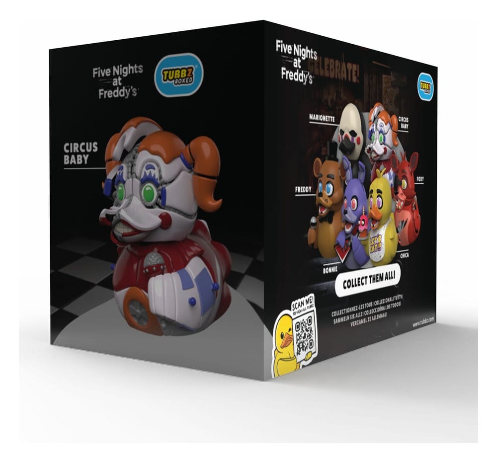 Five Nights at Freddy's Tubbz PVC Figur Circus BabyFive Nights at Freddy's Tubbz PVC Figure Circus BabyFive Nights at Freddy's Tubbz figurine PVC Circus BabyFive Nights at Freddy's Tubbz Figura PVC Circus Baby 5056280466000