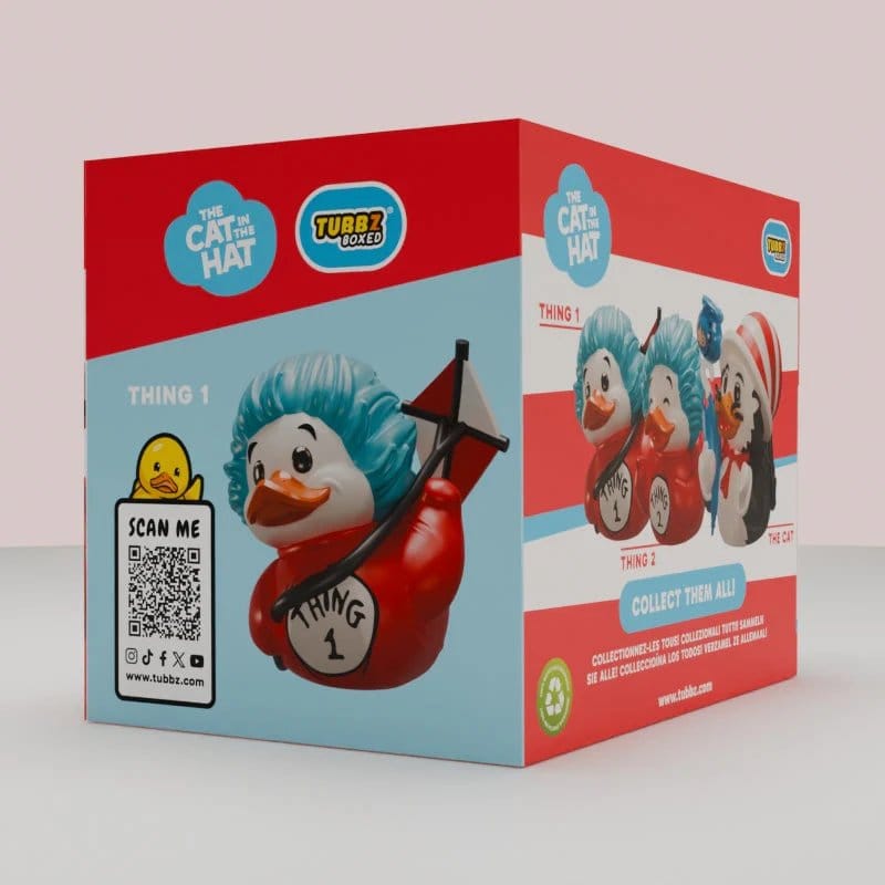 The Cat in the Hat Tubbz PVC Figure Thing 1 Boxed Edition 10 cm             5056280466291