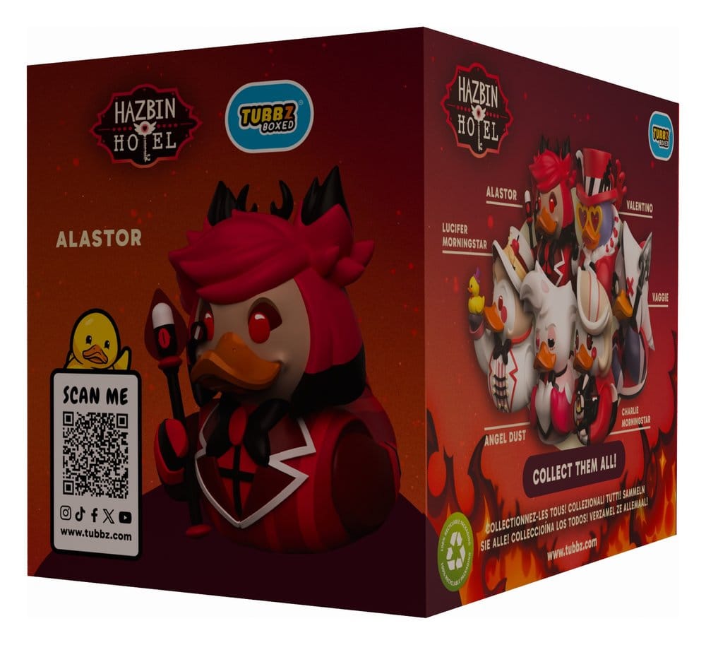 Hazbin Hotel Tubbz PVC Figure Alastor Boxed Edition 10 cm             5056280465836