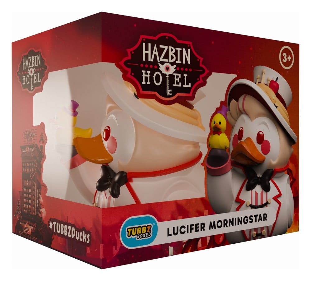 Hazbin Hotel Tubbz PVC Figure Lucifer Morningstar Boxed Edition 10 cm                  5056280466529