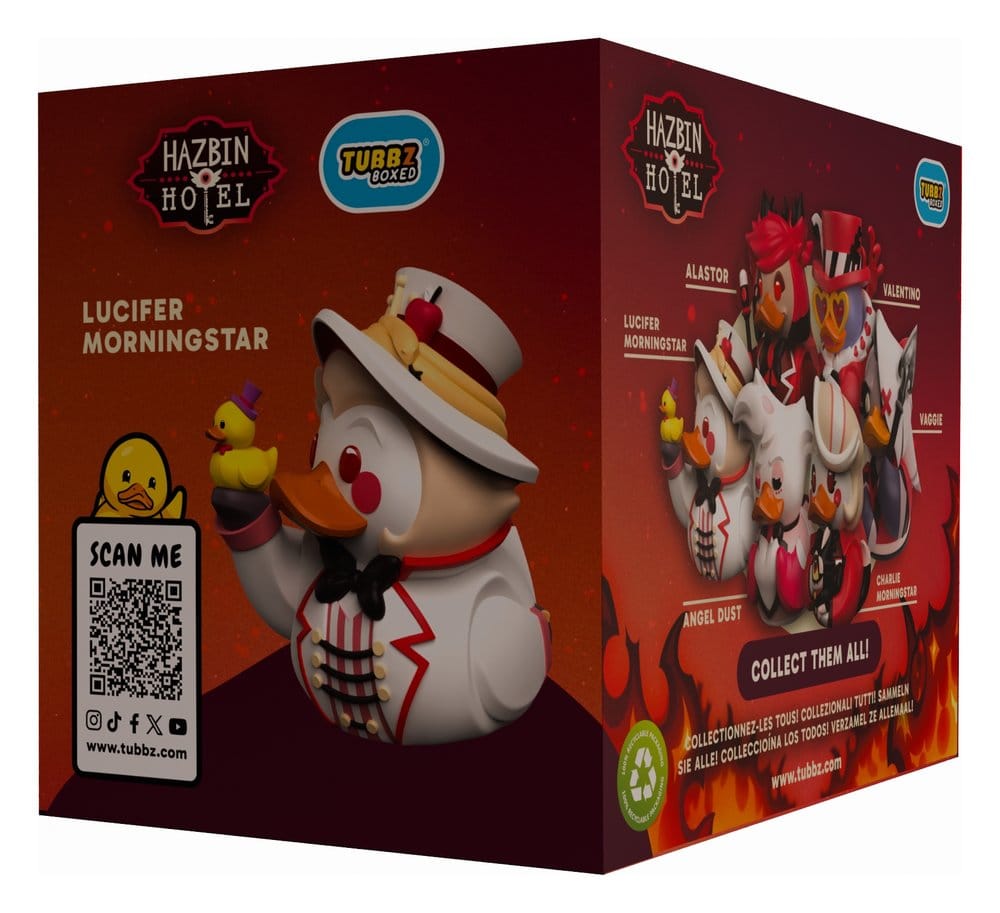 Hazbin Hotel Tubbz PVC Figure Lucifer Morningstar Boxed Edition 10 cm                  5056280466529
