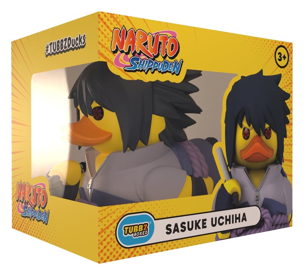 Naruto Shippuden Tubbz PVC Figure Sasuke Uchiha Boxed Edition 10 cm 5056280466628