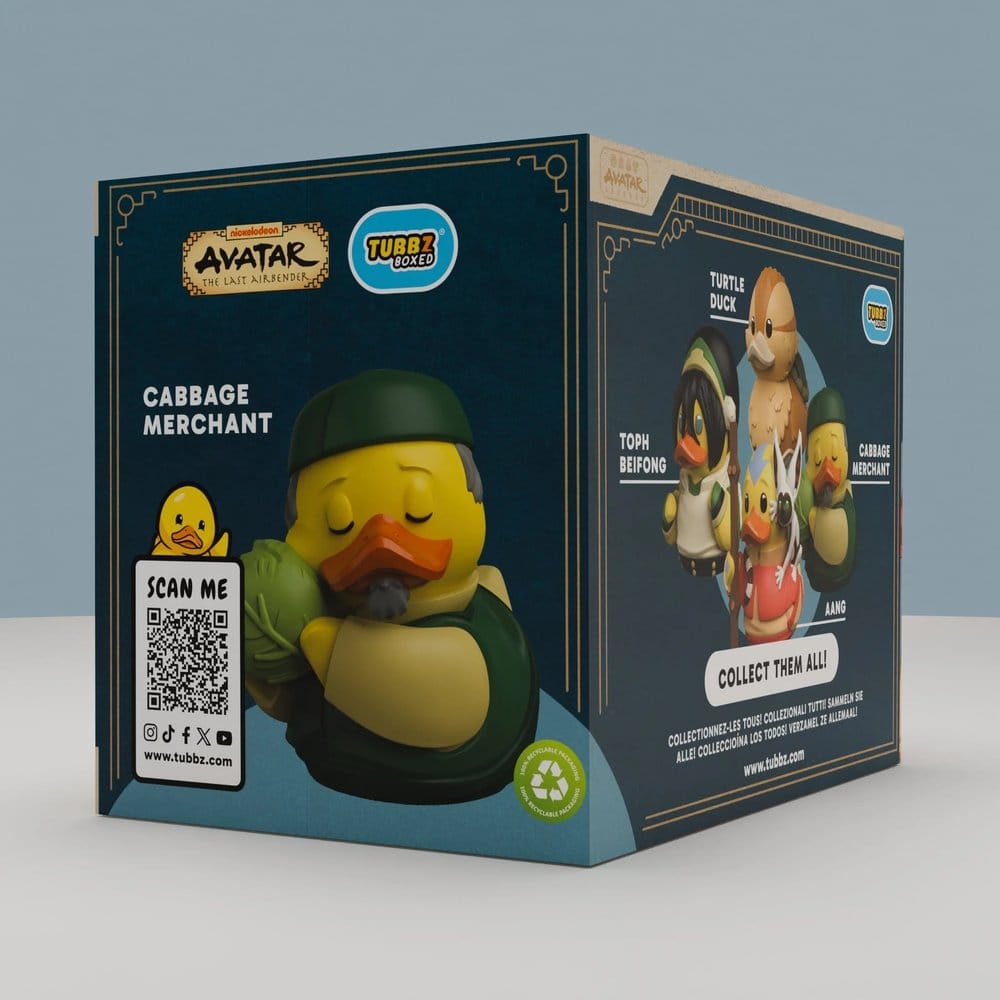 Avatar: The Last Airbender Tubbz PVC Figure Cabbage Merchant Boxed Edition 10 cm             5056280466789