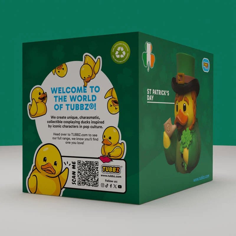 St. Patricks Day Tubbz PVC Figure Boxed Edition 10 cm             5056280466796