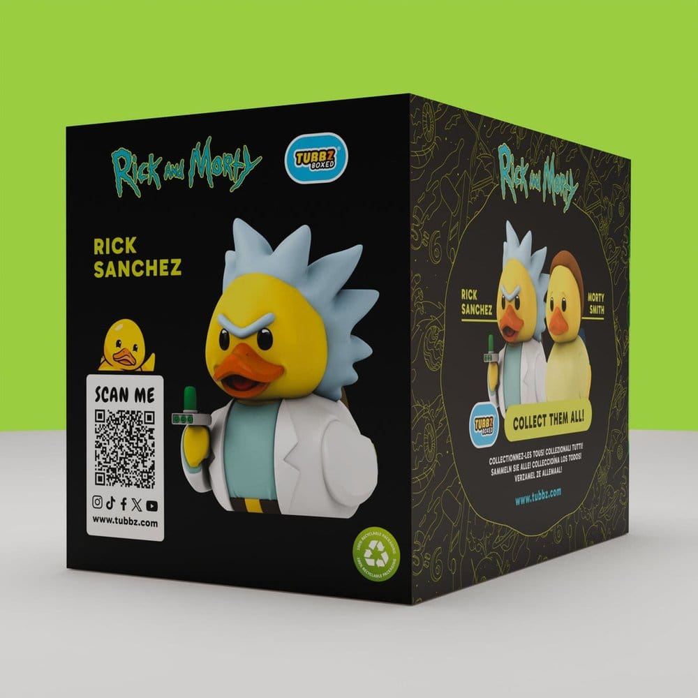 Rick and Morty Tubbz PVC Figure Rick Boxed Edition 10 cm  5056280467229