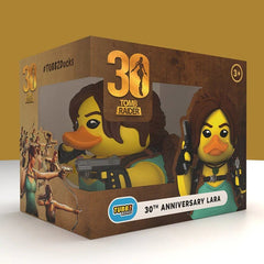 Tomb Raider Tubbz PVC Figure Lara (30th Anniversary) Boxed Edition 10 cm  5056280467564