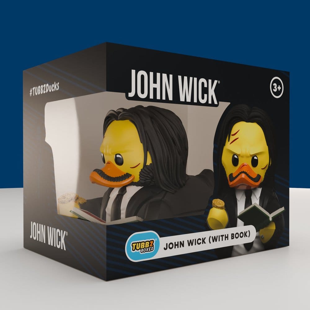 John Wick Tubbz PVC Figure Book Boxed Edition 10 cm  5056280467618