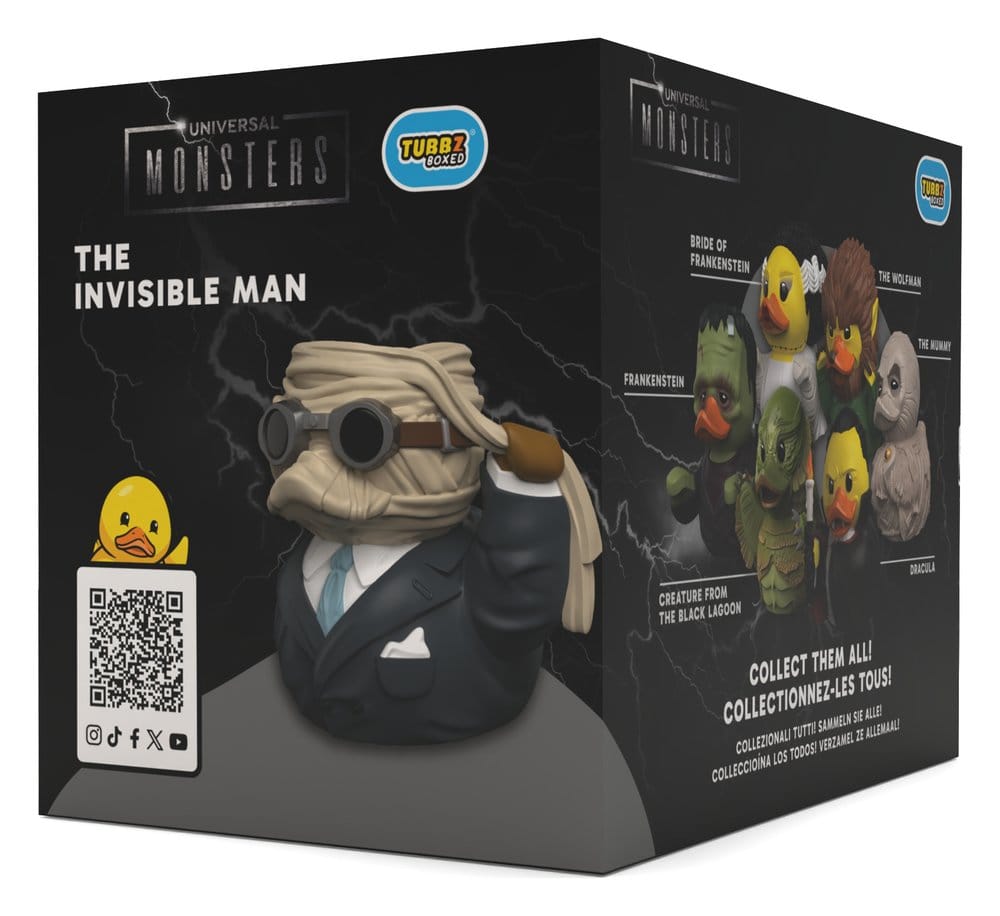 Monsters Tubbz PVC Figure Invisible Man 10 cm 5056280468523