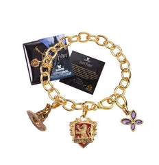 Harry Potter Charm Bracelet Lumos Gryffindor (gold plated) 0849241002875