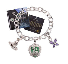 Harry Potter Charm Bracelet Lumos Slytherin (silver plated) 0849421002886