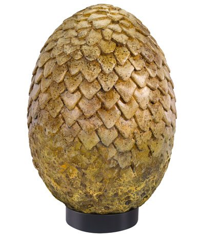 Game of Thrones Dragon Egg Prop Replica Viserion 20 cm 0849421002695