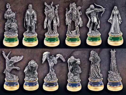 Lord of the Rings Chess Pieces The Two Towers Character Package 0812370011513