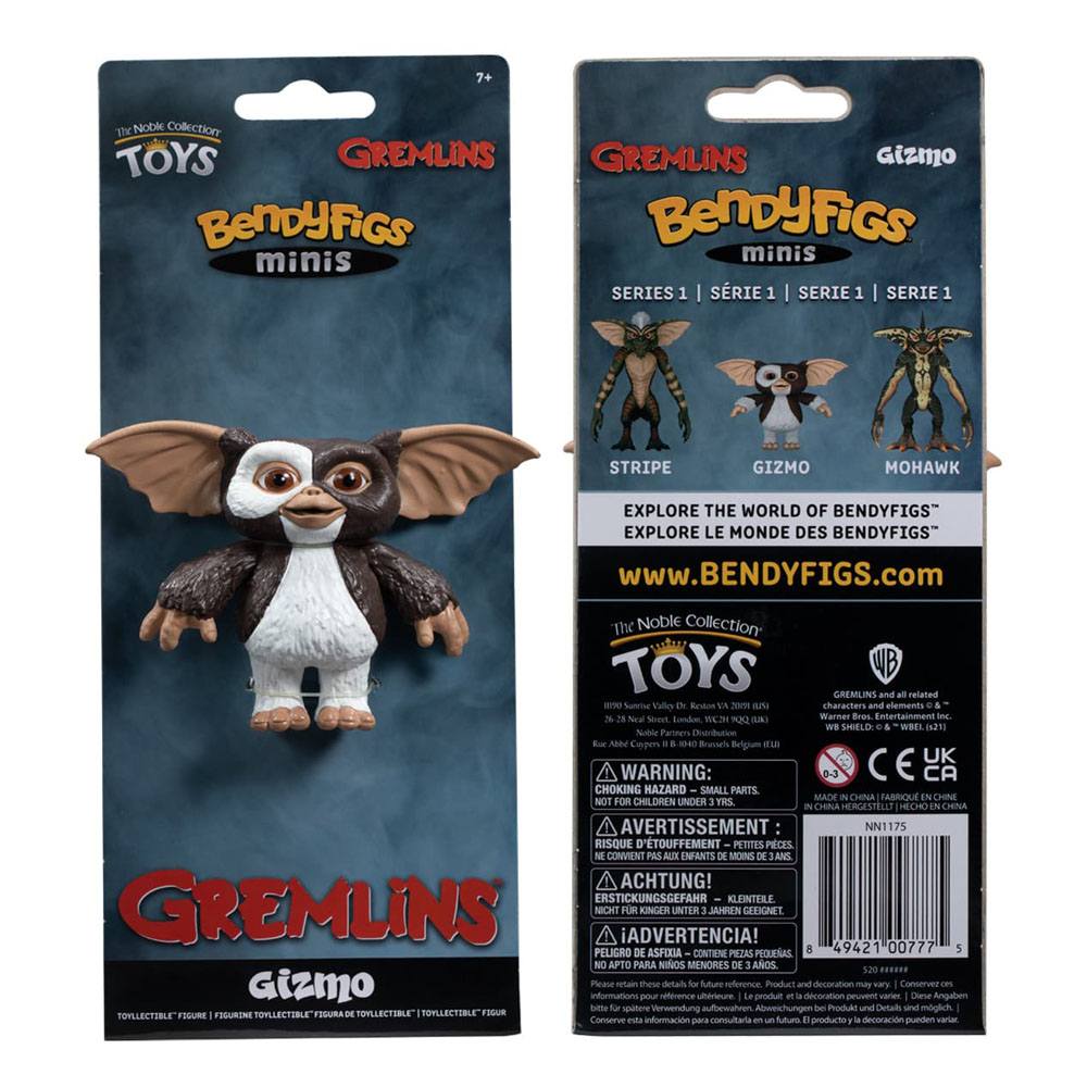 Gremlins Bendyfigs Bendable Mini Figure Gizmo 7 cm 0849421007775