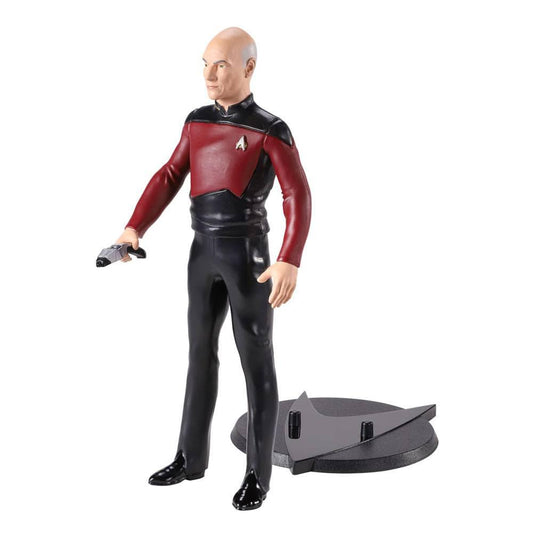 Star Trek: The Next Generation Bendyfigs Bendable Figure Capt. Picard 19 Cm - Amuzzi