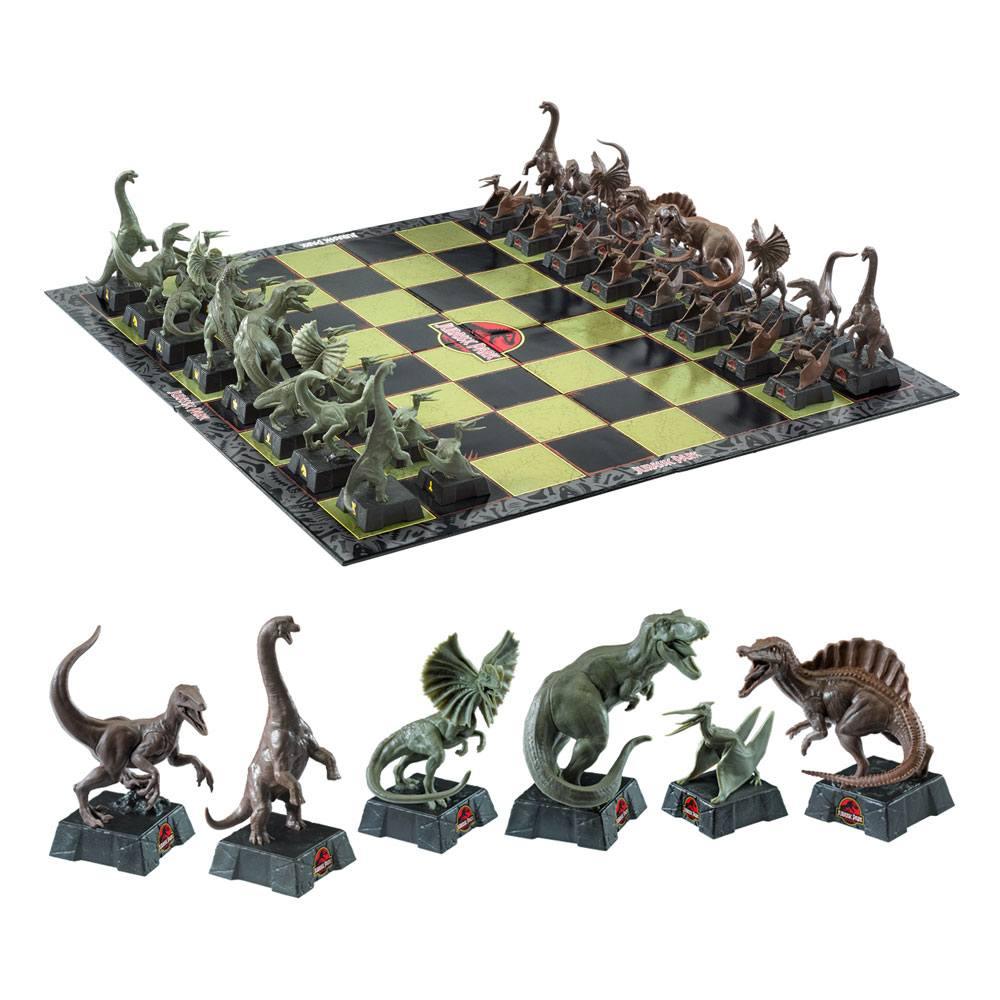 Jurassic Park Chess Set Dinosaurs 0849421007133