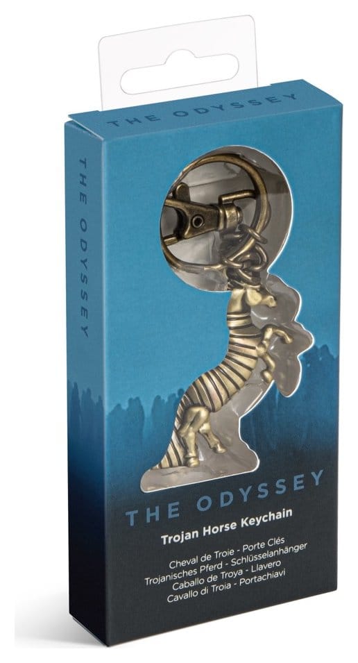 The Odyssey (2026) Keychain Trojan Horse 14 cm 0849421012984