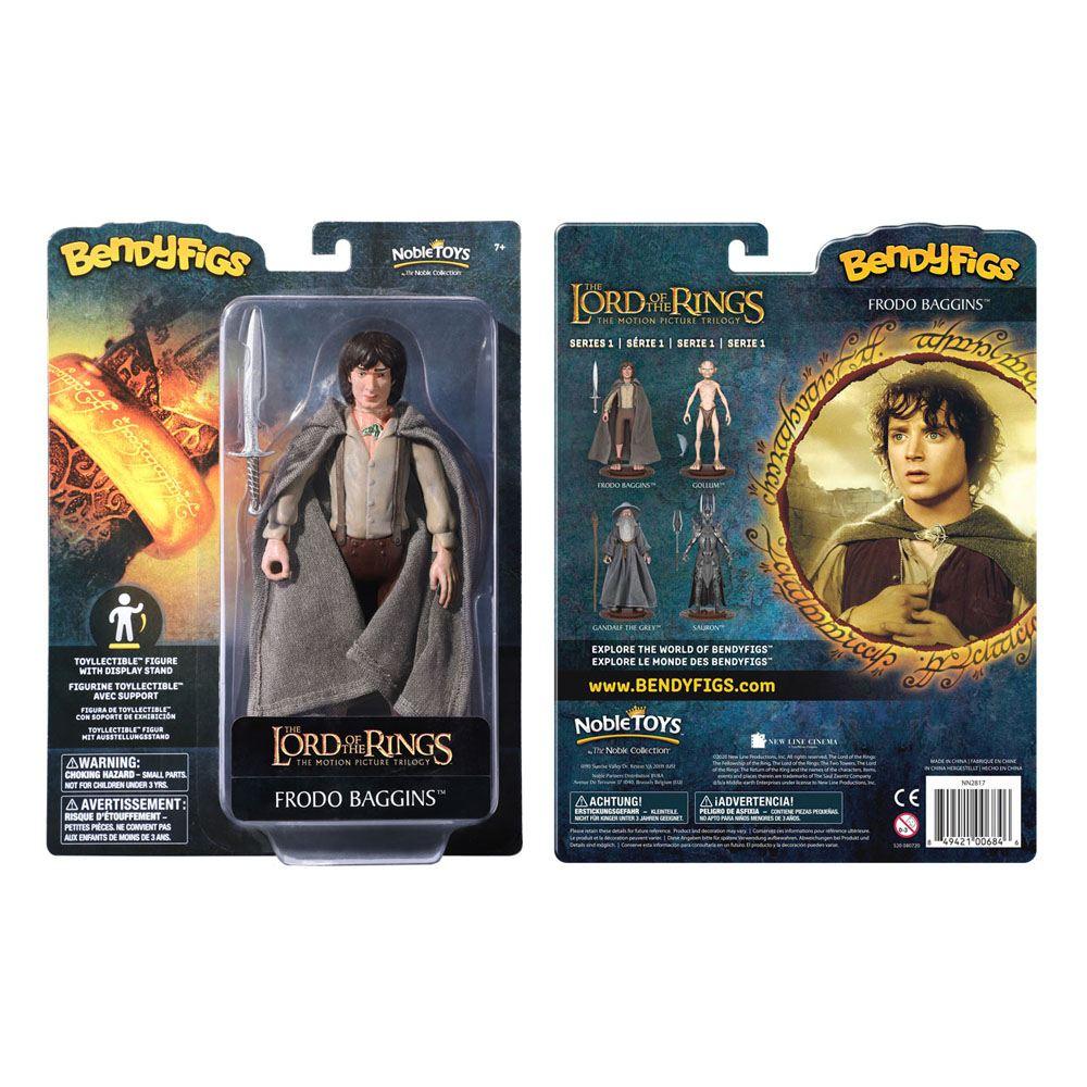 Lord of the Rings Bendyfigs Bendable Figure Frodo Baggins 19 cm 0849421006846