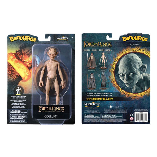 Lord Of The Rings Bendyfigs Bendable Figure Gollum 19 Cm - Amuzzi