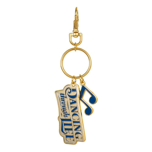 Wicked: For Good Metal Keychain Dancing Through Life  0849421011628
