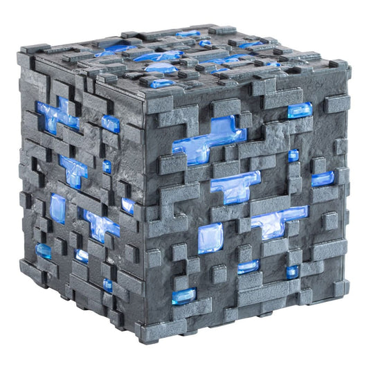 Minecraft Replica Illuminating Diamond Ore Cube 10 cm 0849421009458