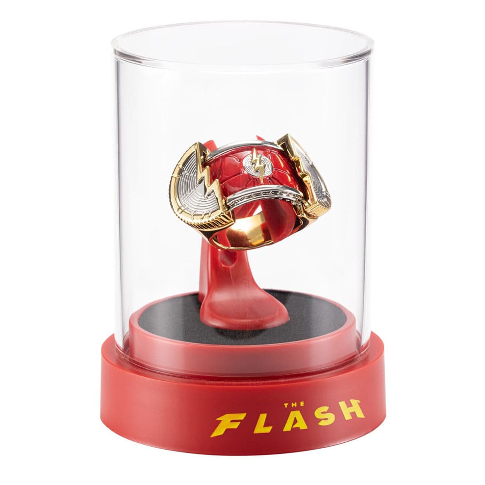 DC Comics Flash Prop Replica Ring with Display 0849421009694