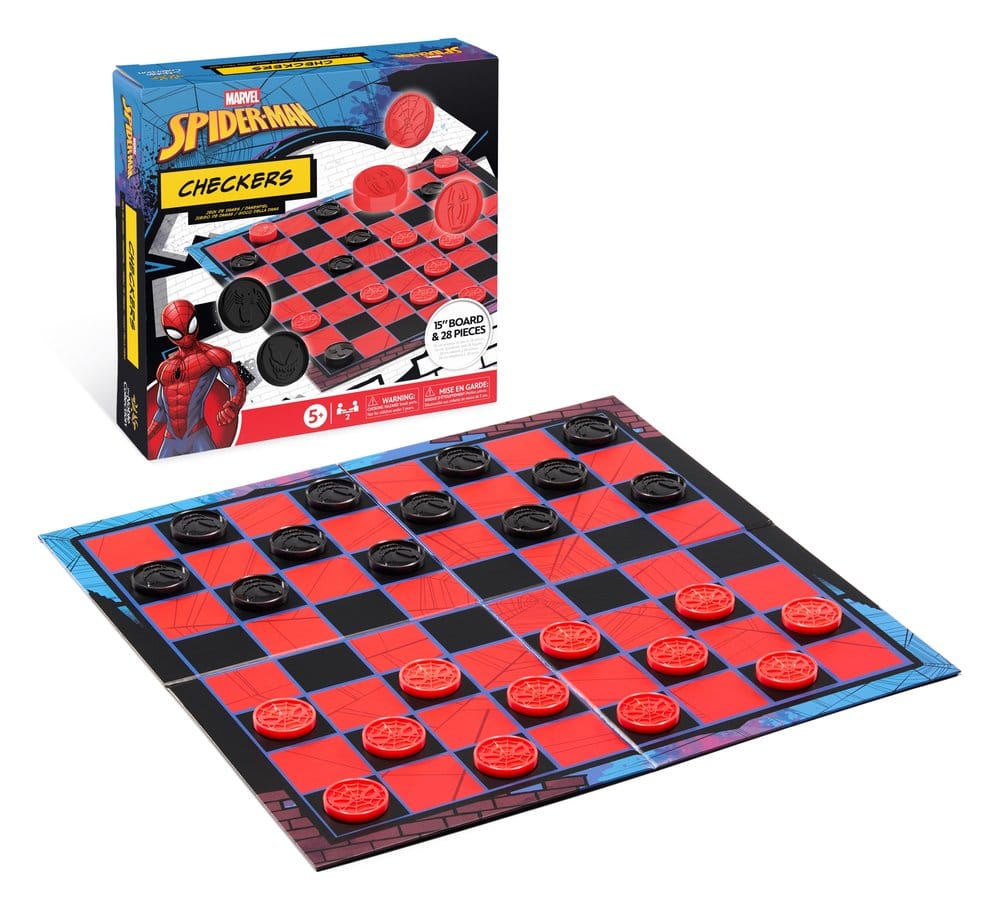 Marvel Checkers Spider-Man 38 cm 0849421012854