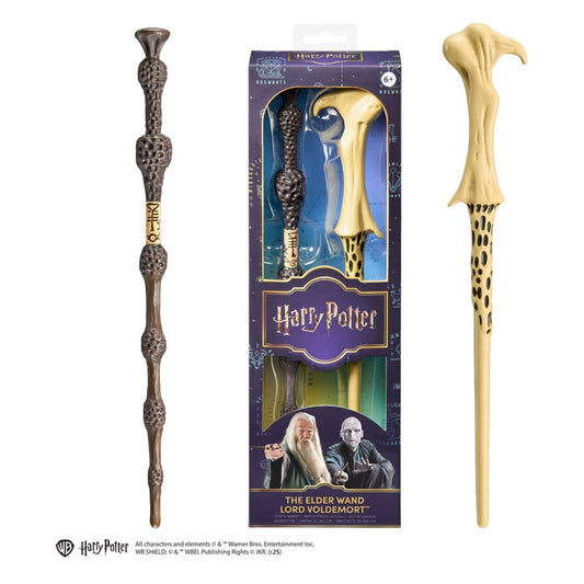 Harry Potter twin-pack Role Play Wands The Elder & Lord Voldemort 30 cm 0849421011697