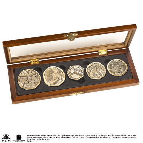 The Hobbit Dwarven Treasure Coin Set 849241002240