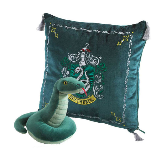 Harry Potter House Mascot Cushion with Plush Figure Slytherin 0849421005733