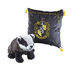 Harry Potter House Mascot Cushion with Plush Figure Hufflepuff 0849421005757