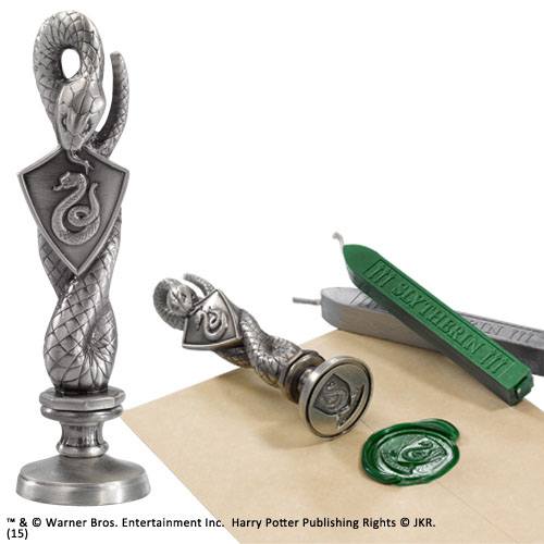 Harry Potter Wax Stamp Slytherin 10 Cm - Amuzzi