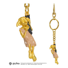 Harry Potter Metal Keychain Dobby gold-coloured 11 cm 0843421010065