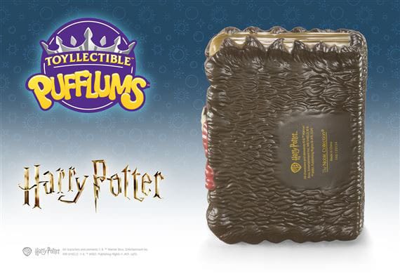 Harry Potter Squishy Pufflums The Monster Book of Monsters 15 cm 0849421011055